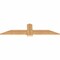 Ekena Millwork Eugene Smooth Timber Gable Bracket, Western Red Cedar, 60"W x 15"H x 1 1/2"D x 5 1/2"F, 6/12 Pitch GBW060X15X0206EUG00SWR - alternate 5
